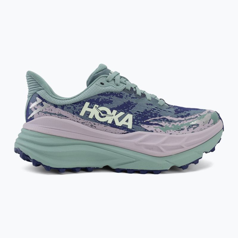 Scarpe da corsa da donna HOKA Stinson 7 rosemary/fragrant lilac 2
