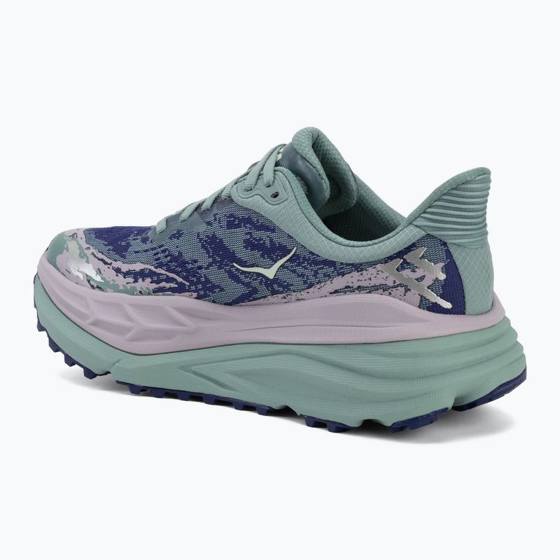 Scarpe da corsa da donna HOKA Stinson 7 rosemary/fragrant lilac 3