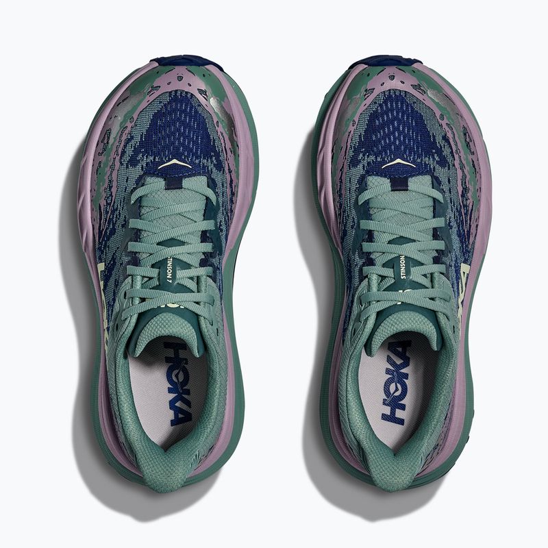 Scarpe da corsa da donna HOKA Stinson 7 rosemary/fragrant lilac 7