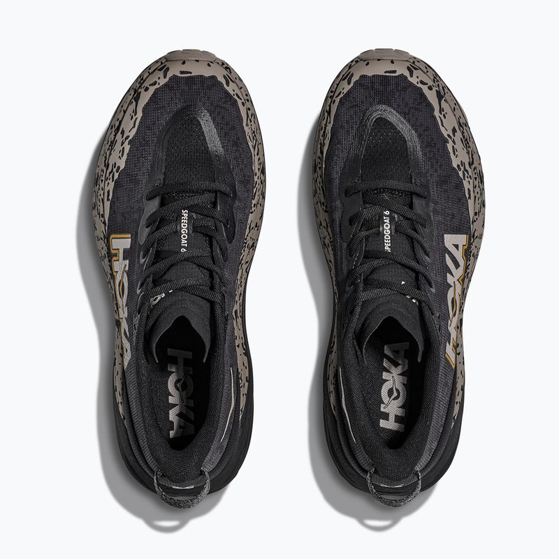 Scarpe da corsa da uomo HOKA Speedgoat 6 black/cement 7