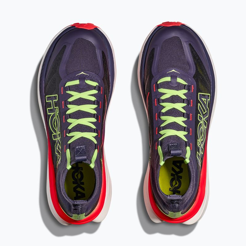 Scarpe da corsa da uomo HOKA Tecton X 3 squid ink/neon lame 7