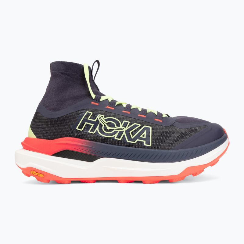 Scarpe da corsa da uomo HOKA Tecton X 3 squid ink/neon lame 2