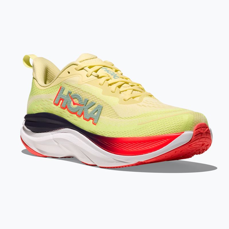 Scarpe da corsa donna HOKA Skyflow sunlight/neon yuzu