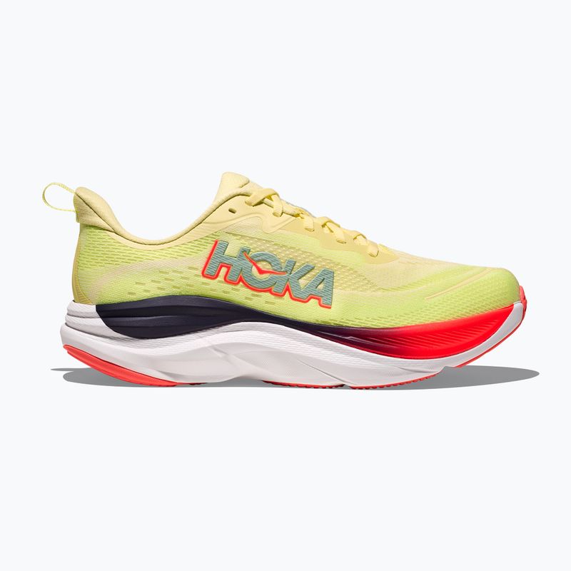 Scarpe da corsa donna HOKA Skyflow sunlight/neon yuzu 3