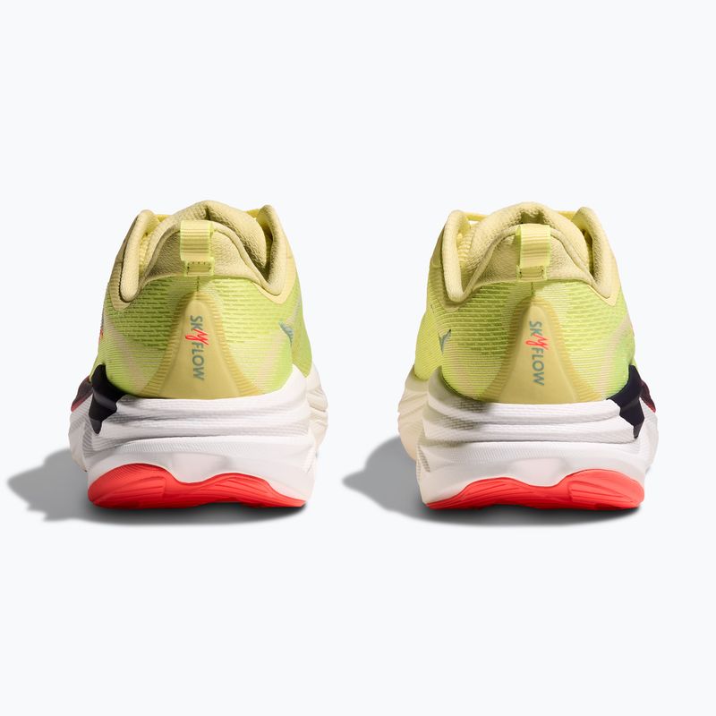 Scarpe da corsa donna HOKA Skyflow sunlight/neon yuzu 6