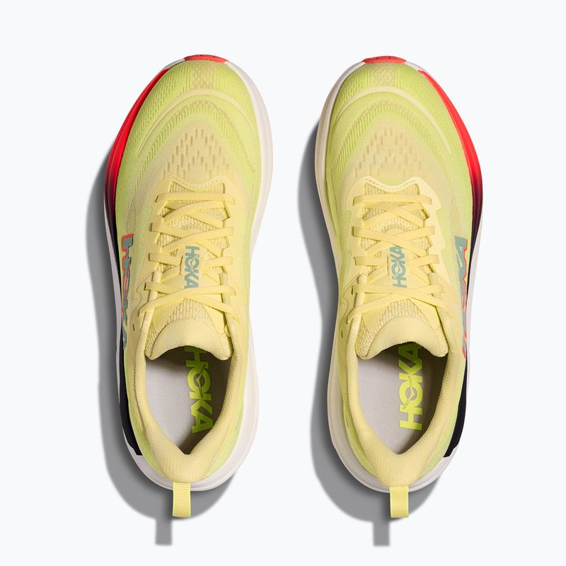 Scarpe da corsa donna HOKA Skyflow sunlight/neon yuzu 7