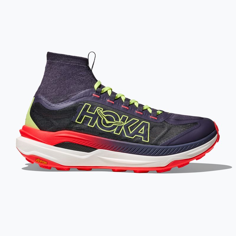 Scarpe da corsa da donna HOKA Tecton X 3 squid ink/neon lame 10