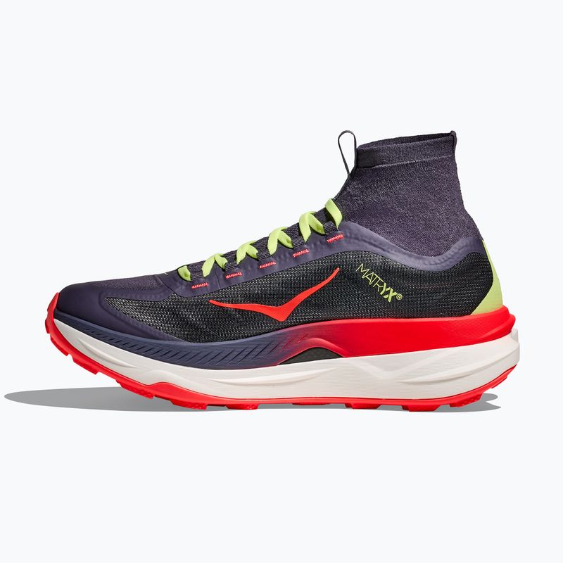 Scarpe da corsa da donna HOKA Tecton X 3 squid ink/neon lame 11