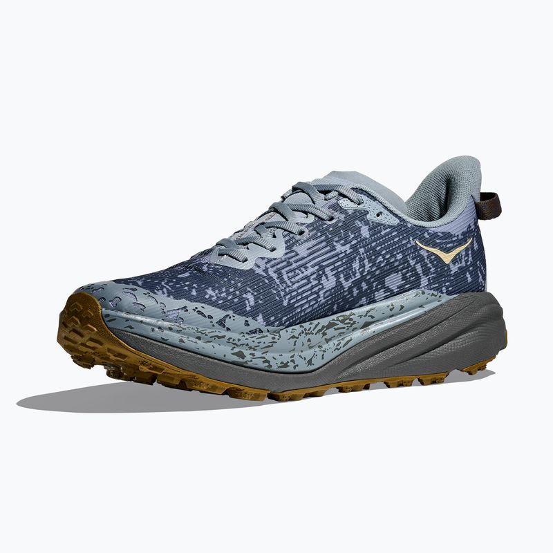 Scarpe da corsa da uomo HOKA Speedgoat 6 GTX washed blue/asphalt grey 2
