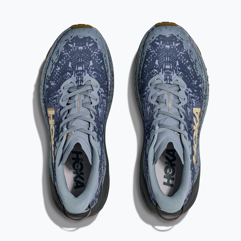 Scarpe da corsa da uomo HOKA Speedgoat 6 GTX washed blue/asphalt grey 7