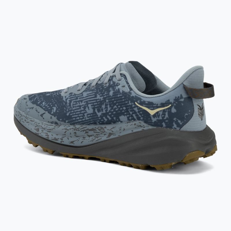Scarpe da corsa da uomo HOKA Speedgoat 6 GTX washed blue/asphalt grey 3