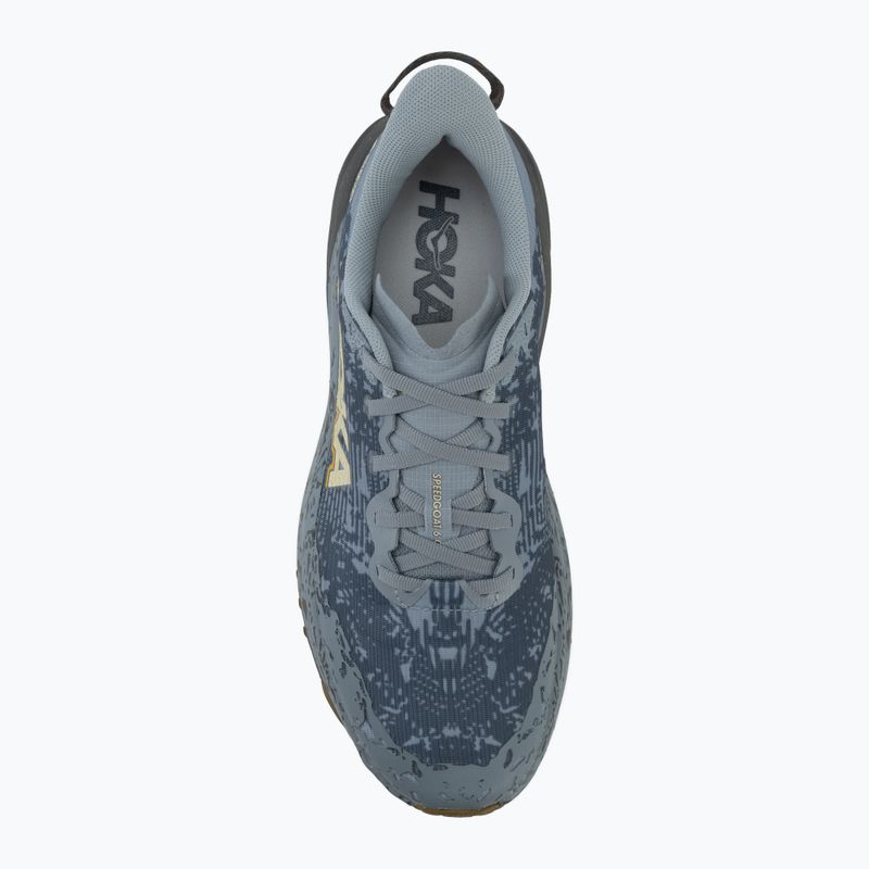 Scarpe da corsa da uomo HOKA Speedgoat 6 GTX washed blue/asphalt grey 5