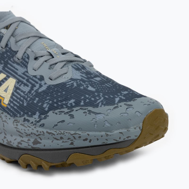 Scarpe da corsa da uomo HOKA Speedgoat 6 GTX washed blue/asphalt grey 7