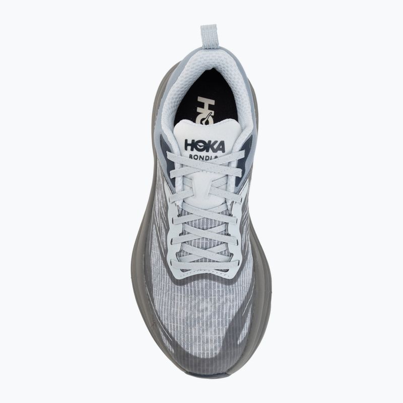 Scarpe HOKA Bondi 8 TS Caged washed blue/mineral blue 5