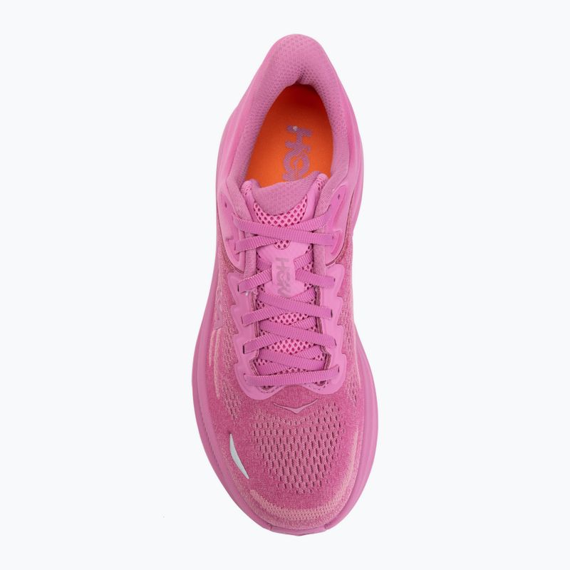 Scarpe da corsa uomo HOKA Bondi 9 crabapple/crabapple 5
