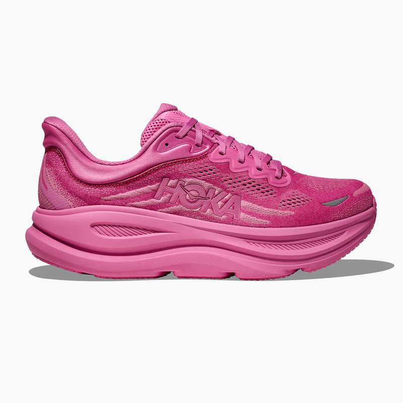 Scarpe da corsa uomo HOKA Bondi 9 crabapple/crabapple 3