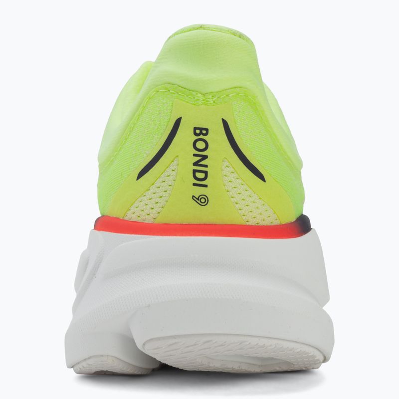 Scarpe da corsa da uomo HOKA Bondi 9 neon yuzu/sunlight 6