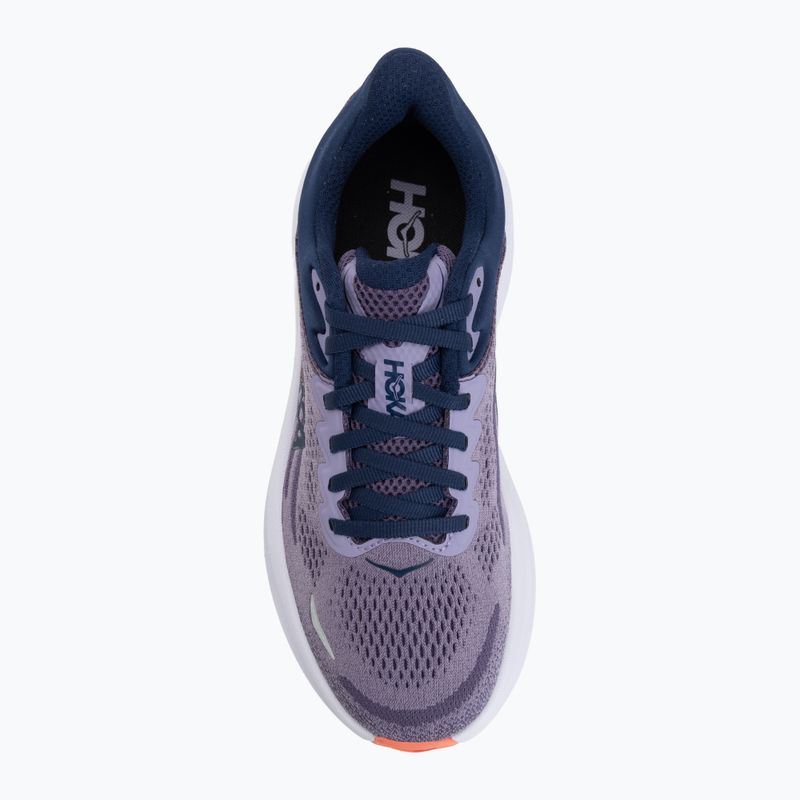 Scarpe da corsa donna HOKA Bondi 9 berry jam/berry patch 5