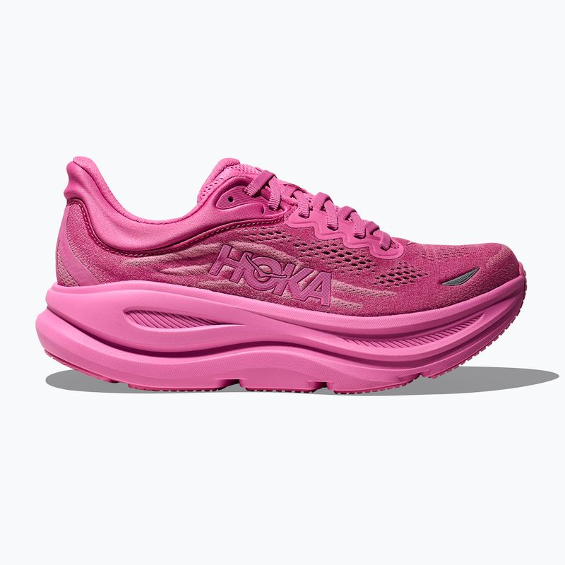 Scarpe da corsa da donna HOKA Bondi 9 crabapple/crabapple 3