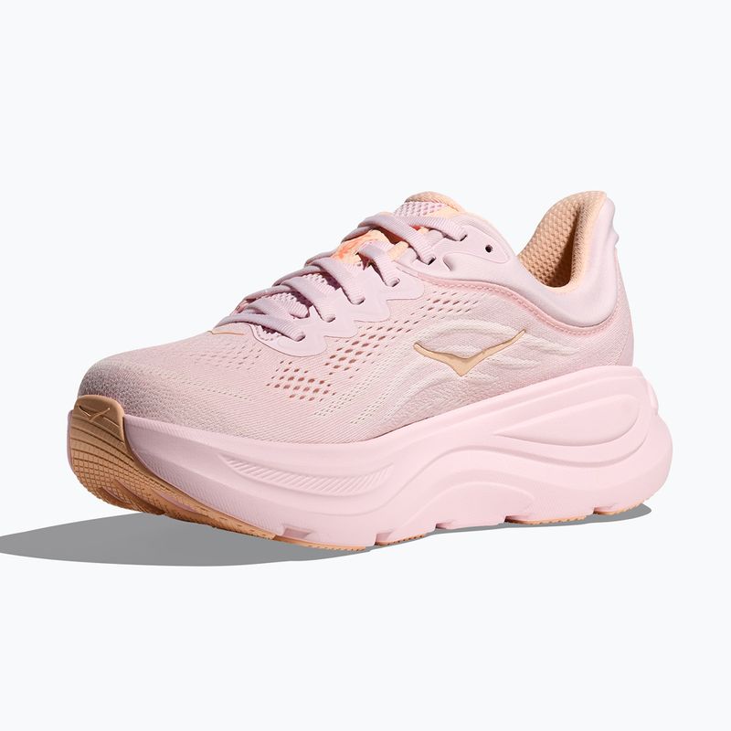 Scarpe da corsa da donna HOKA Bondi 9 lilac cream/tangerine glow 2