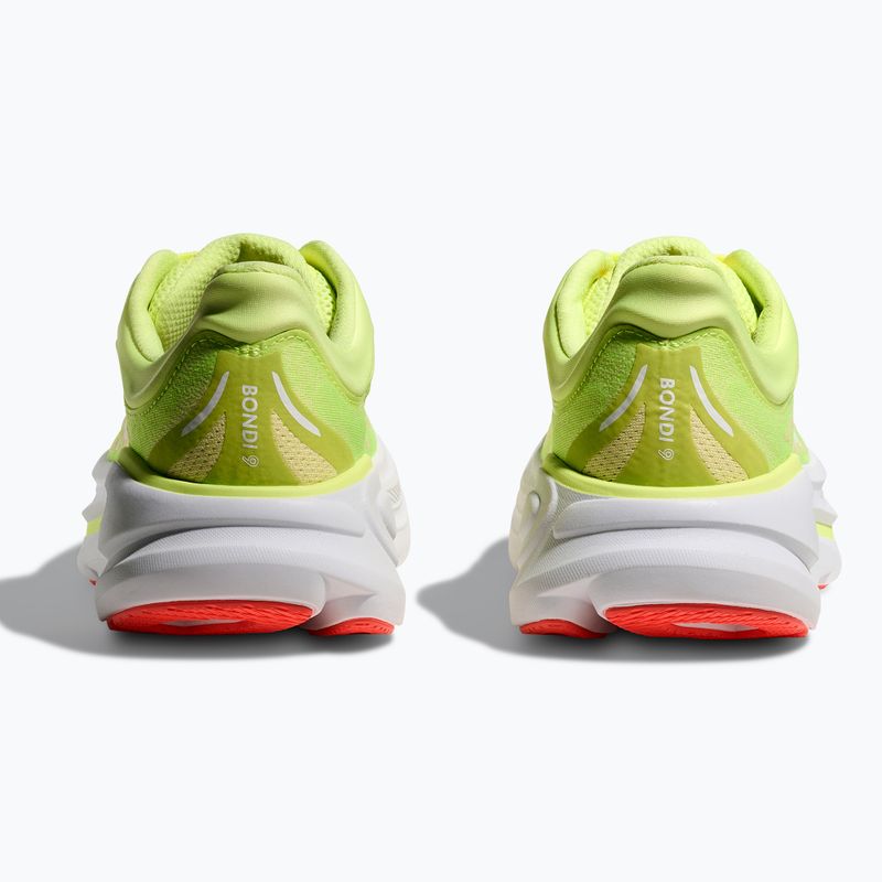 Scarpe da corsa donna HOKA Bondi 9 neon yuzu/sunlight 6
