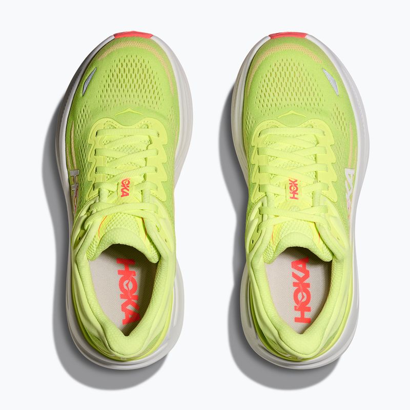 Scarpe da corsa donna HOKA Bondi 9 neon yuzu/sunlight 7