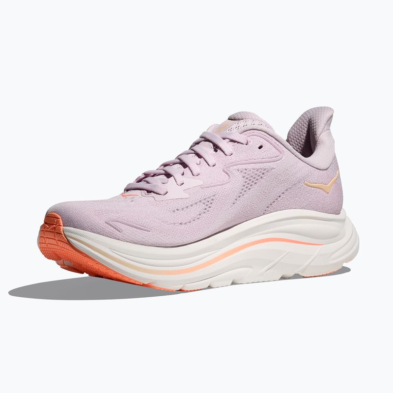 Scarpe da corsa da donna HOKA Clifton 10 lilac cream/tangerine glow 9