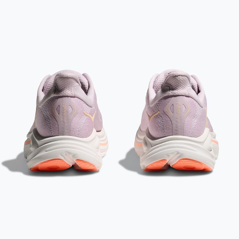 Scarpe da corsa da donna HOKA Clifton 10 lilac cream/tangerine glow 13