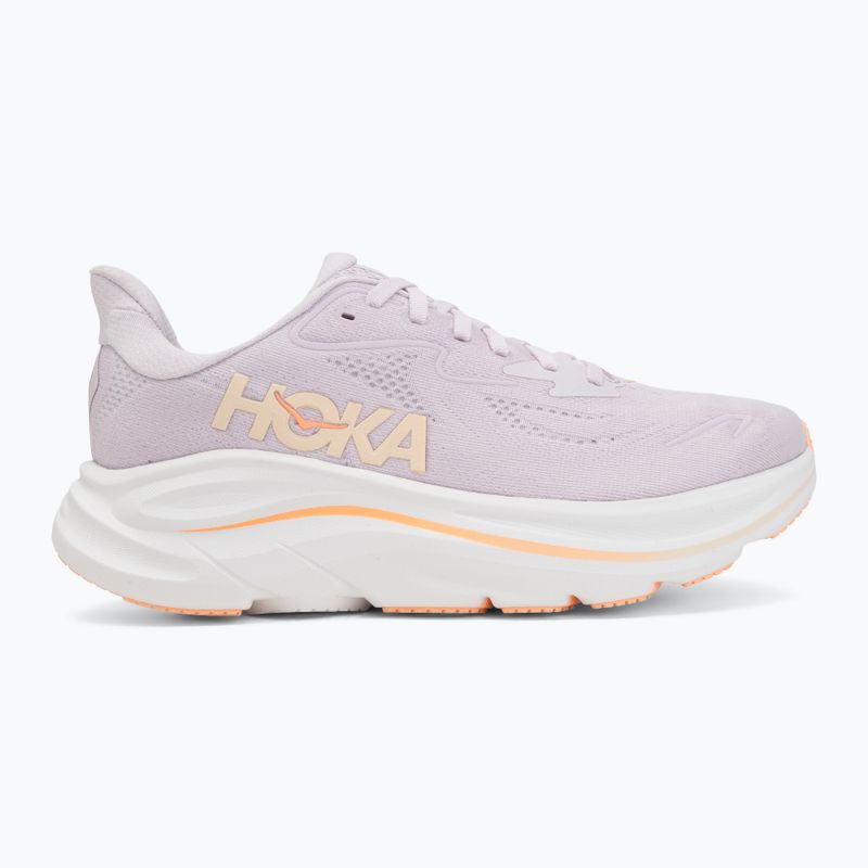 Scarpe da corsa da donna HOKA Clifton 10 lilac cream/tangerine glow 2