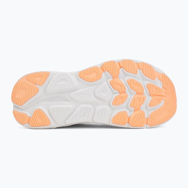 Scarpe da corsa da donna HOKA Clifton 10 lilac cream/tangerine glow 4