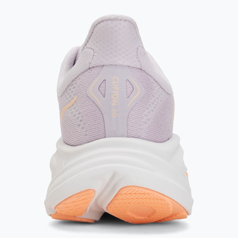 Scarpe da corsa da donna HOKA Clifton 10 lilac cream/tangerine glow 6