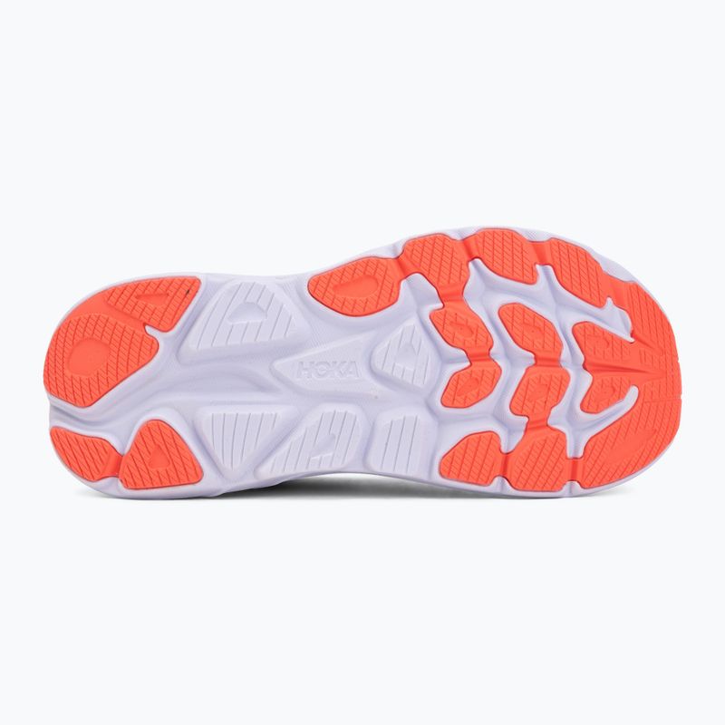 Scarpe da corsa da donna HOKA Clifton 10 midnight blue/starlight glow 4