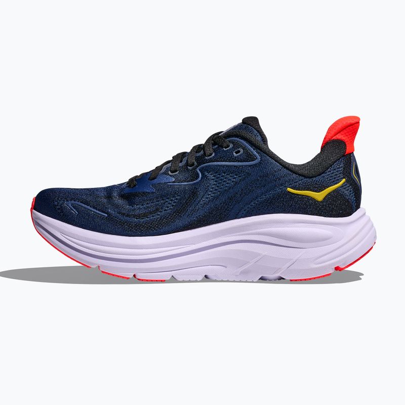 Scarpe da corsa da donna HOKA Clifton 10 midnight blue/starlight glow 11
