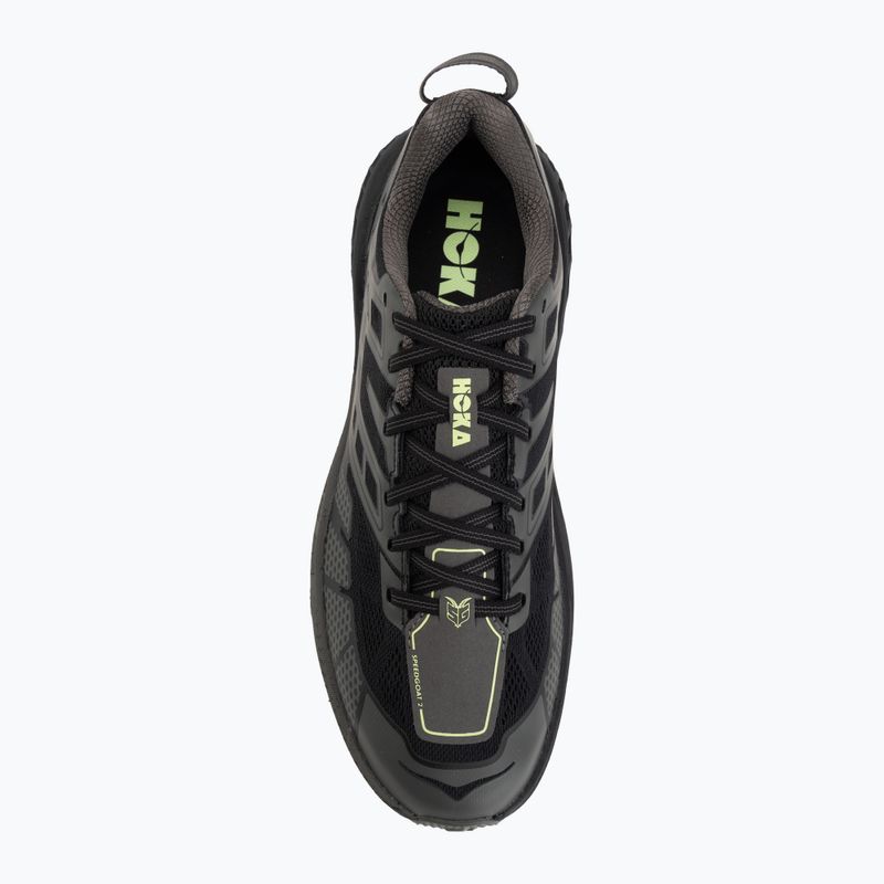 Scarpe HOKA Speedgoat 2 Black/Asphalt Grey 5