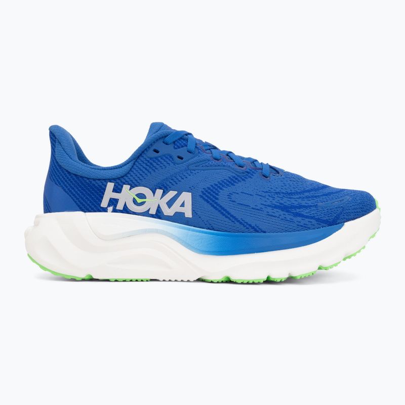 Scarpe da corsa uomo HOKA Arahi 8 cobalt blue/neon green 2