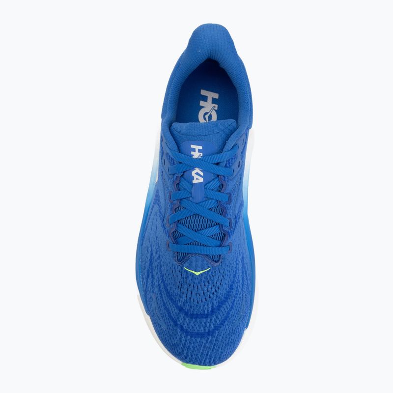 Scarpe da corsa uomo HOKA Arahi 8 cobalt blue/neon green 5