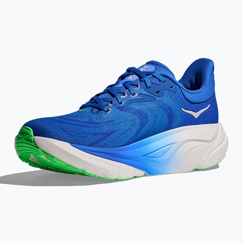 Scarpe da corsa uomo HOKA Arahi 8 cobalt blue/neon green 2