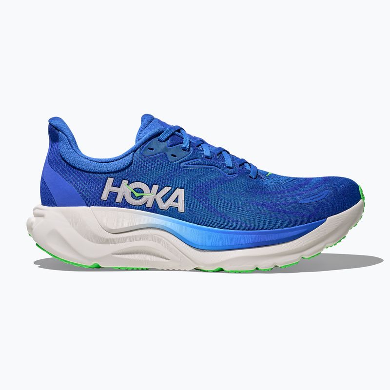Scarpe da corsa uomo HOKA Arahi 8 cobalt blue/neon green 3