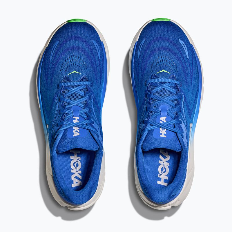 Scarpe da corsa uomo HOKA Arahi 8 cobalt blue/neon green 7