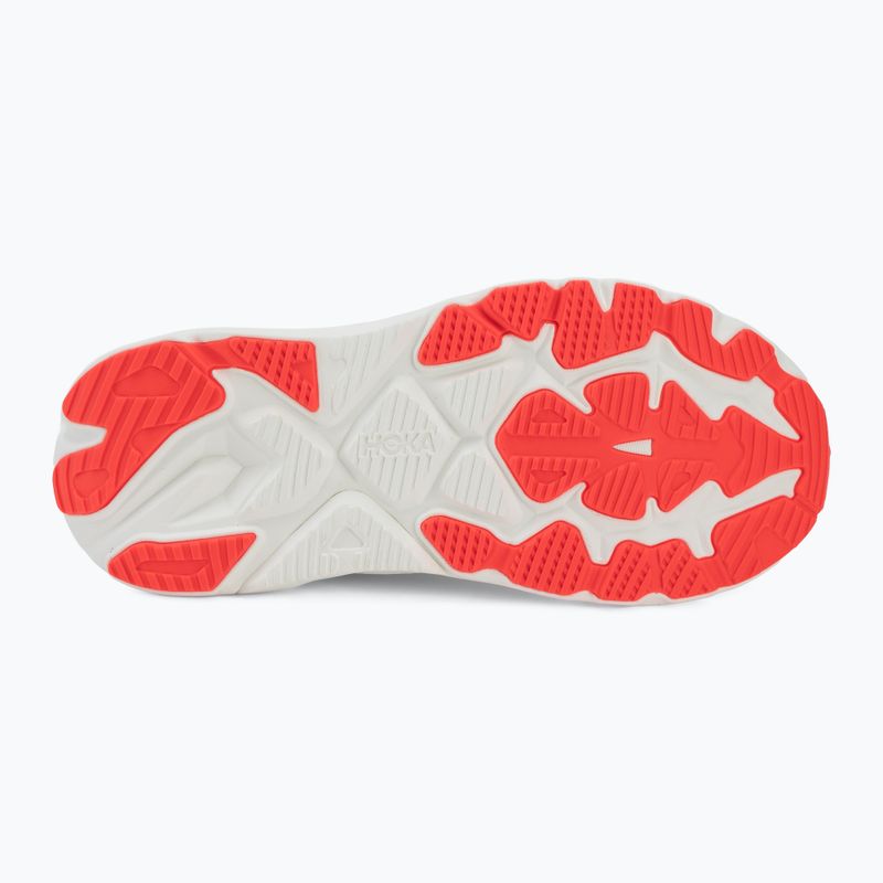 Scarpe da corsa uomo HOKA Arahi 8 neon yuzu/neon flame 4