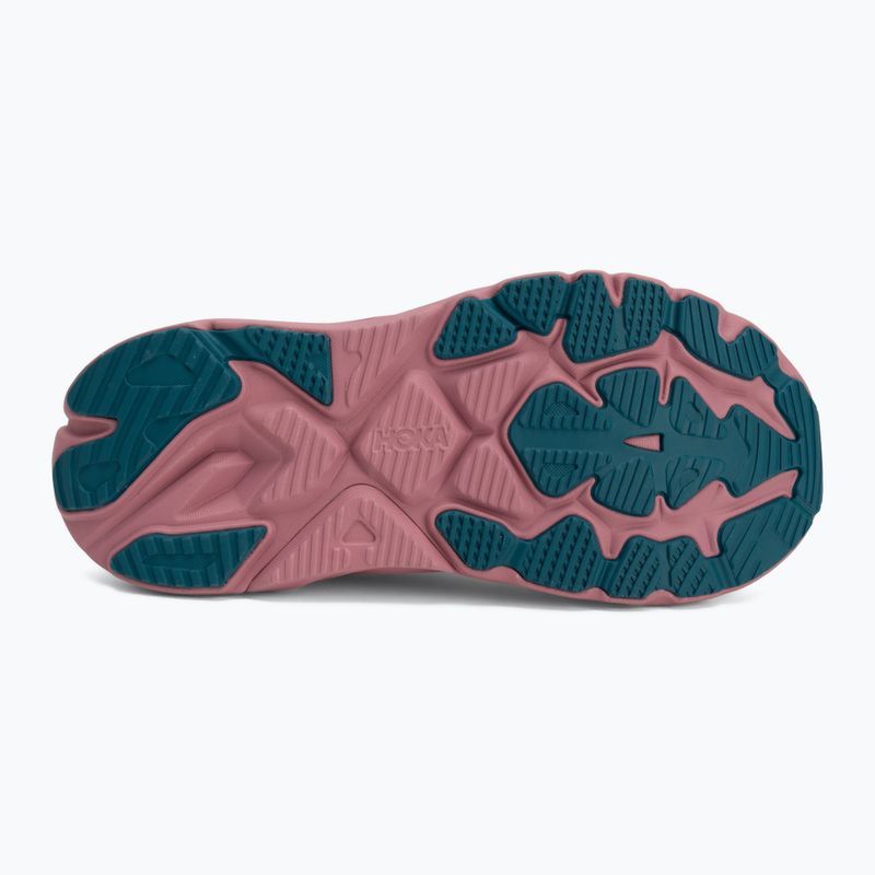 Scarpe da corsa da donna HOKA Arahi 8 alabaster/lingonberry 4