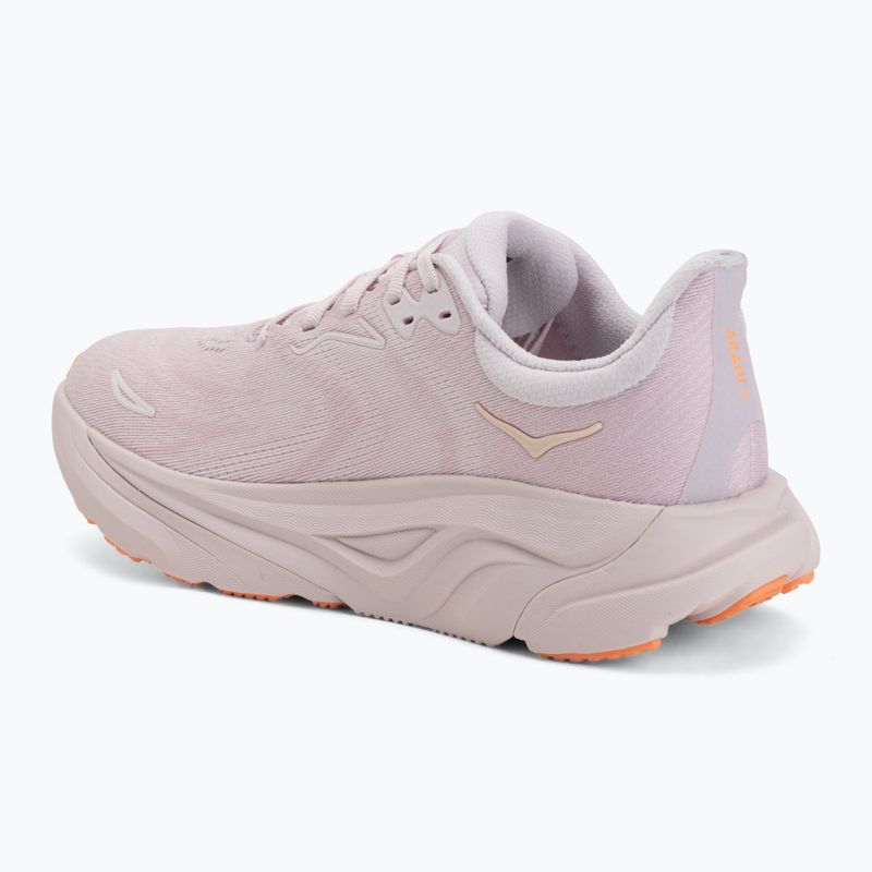 Scarpe da corsa da donna HOKA Arahi 8 lilac cream/neon cantaloupe 3