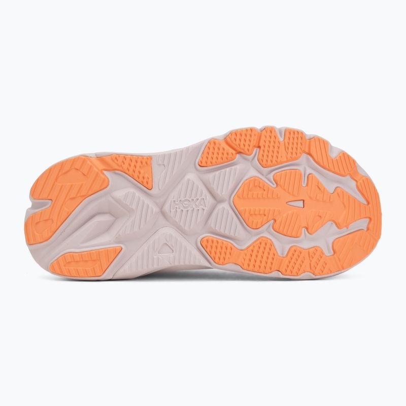 Scarpe da corsa da donna HOKA Arahi 8 lilac cream/neon cantaloupe 4
