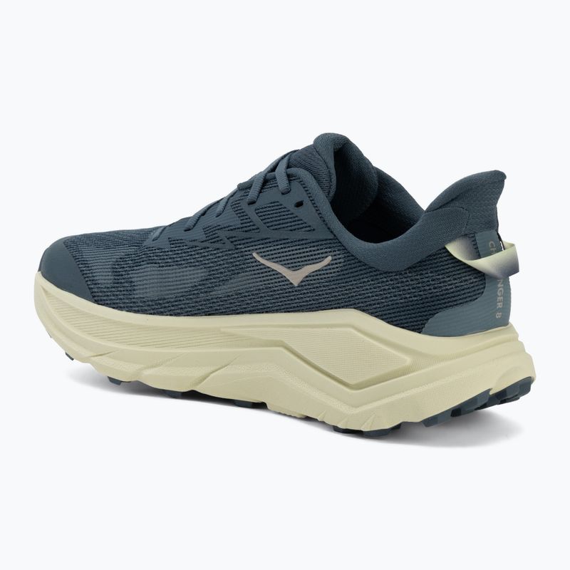 Scarpe da corsa da uomo HOKA Challenger 8 faded navy/pampass grass 3