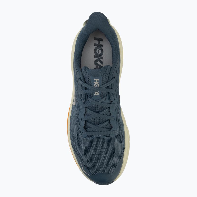 Scarpe da corsa da uomo HOKA Challenger 8 faded navy/pampass grass 5