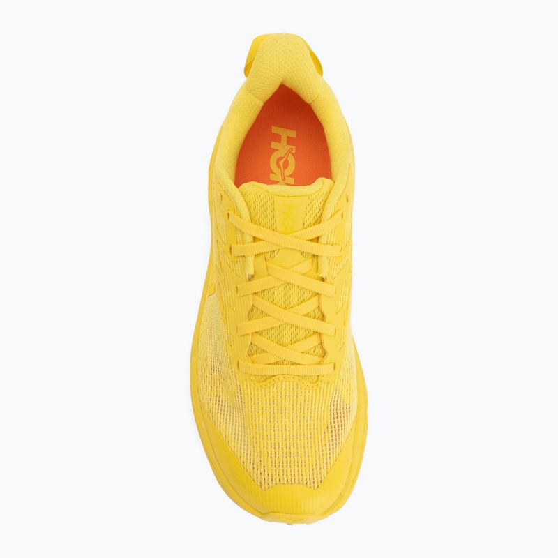 Scarpe da corsa donna HOKA Challenger 8 electric lemon/electric lemon 5