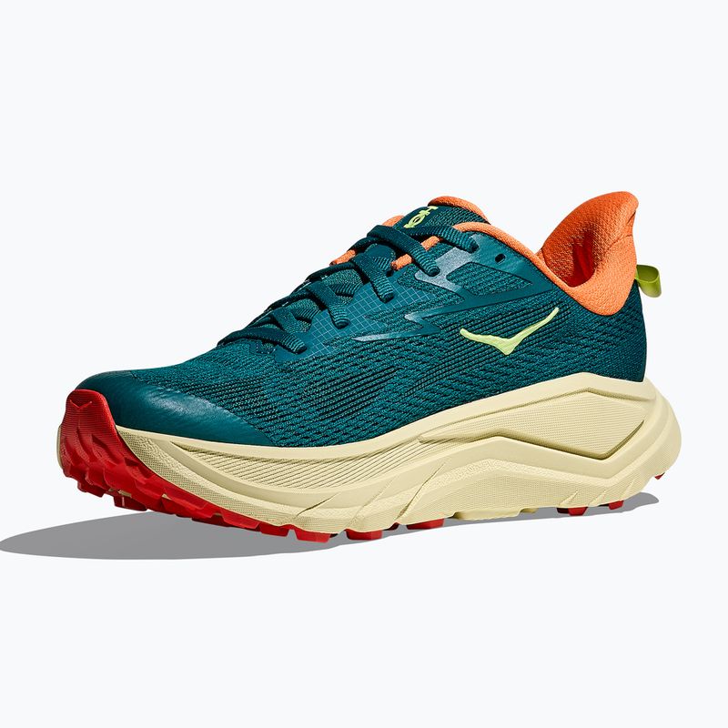 Scarpe da corsa da donna HOKA Challenger 8 tidal wave/pampas grass 9