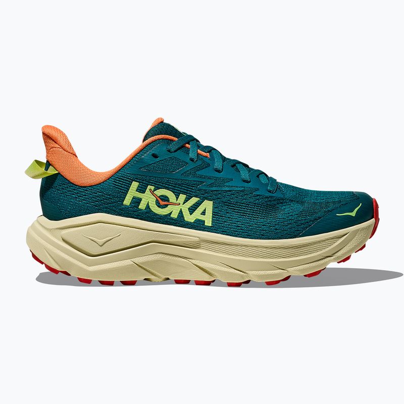 Scarpe da corsa da donna HOKA Challenger 8 tidal wave/pampas grass 10