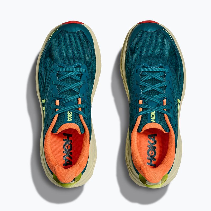 Scarpe da corsa da donna HOKA Challenger 8 tidal wave/pampas grass 14