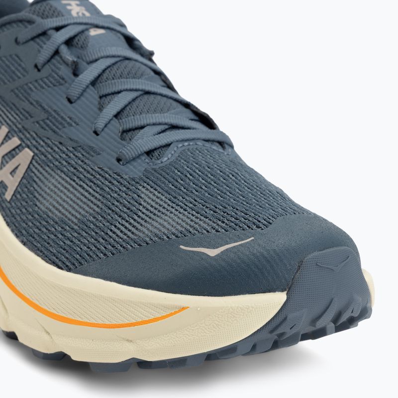 Scarpe da corsa da uomo HOKA Challenger 8 Wide faded navy/pampas grass 7